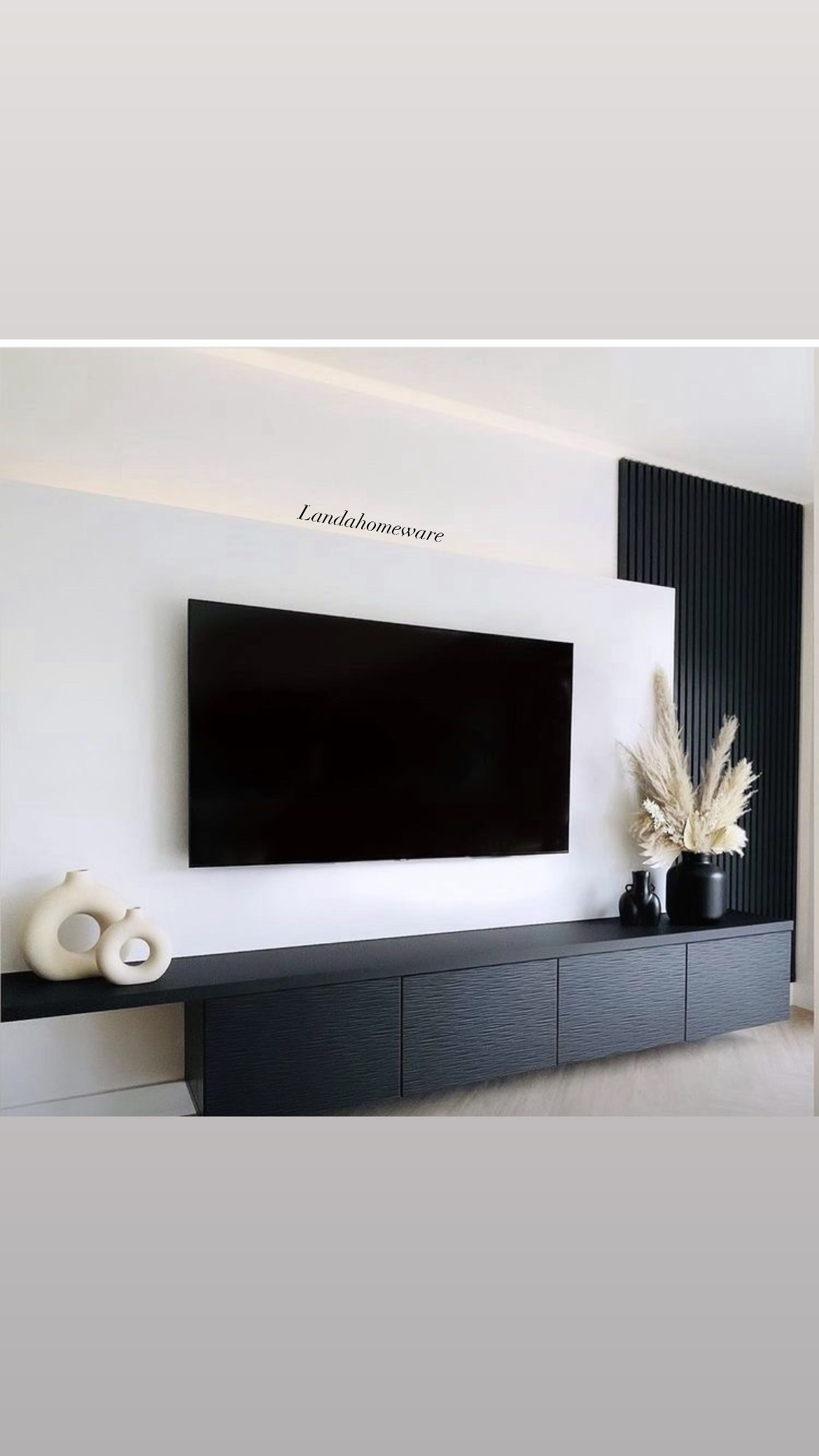 Monochrome Wall Unit