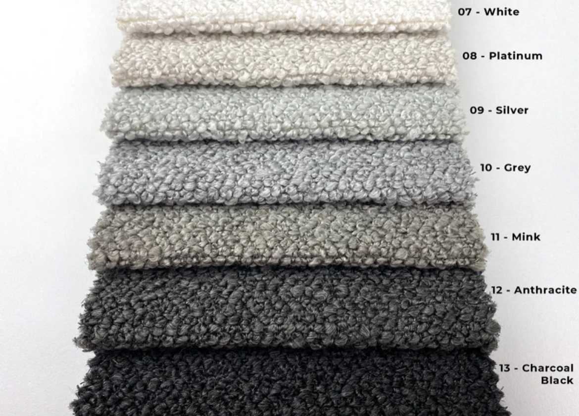 Boucle Headboard & Base - Image 5