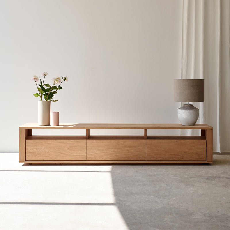 Seena Oak TV Stand - Image 2
